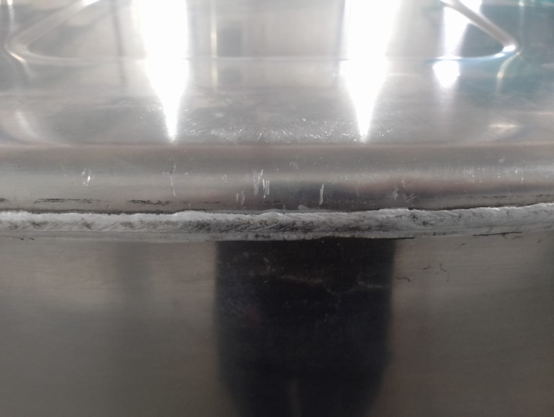 Алюминиевый топливный бак МАЗ 500л. (№ 769595)